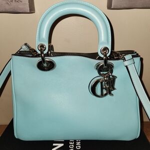 Elegant Blue Handbag